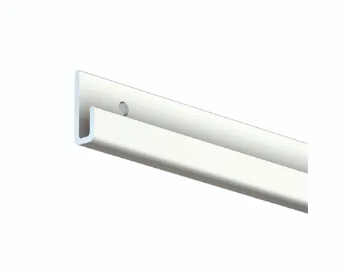 [1234] Classic J rail blanc (200cm)