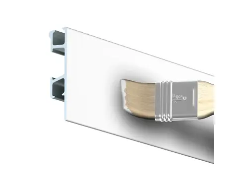 Click rail pro blanc primer (200cm)